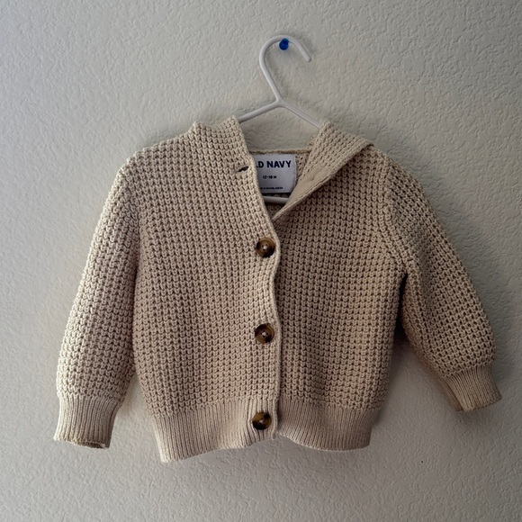 Old Navy Other - Old Navy Kids Beige Knit Sweater